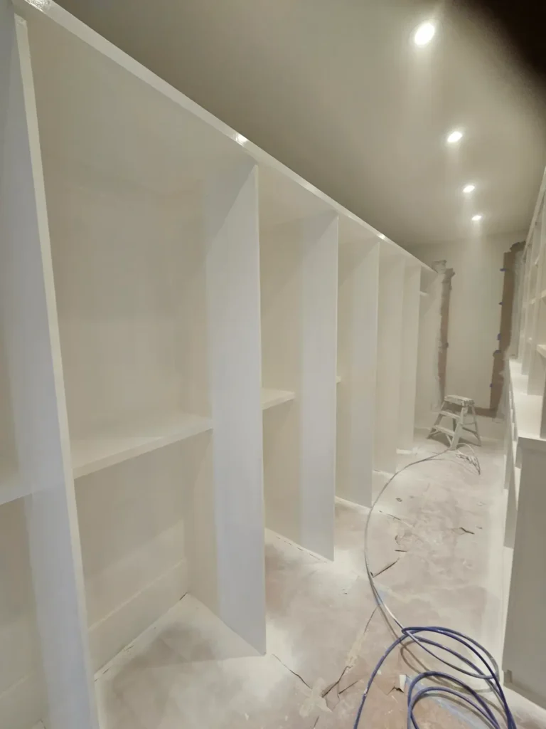 Build-in Shelving Painting - Hamilton Painter Pete Codsi