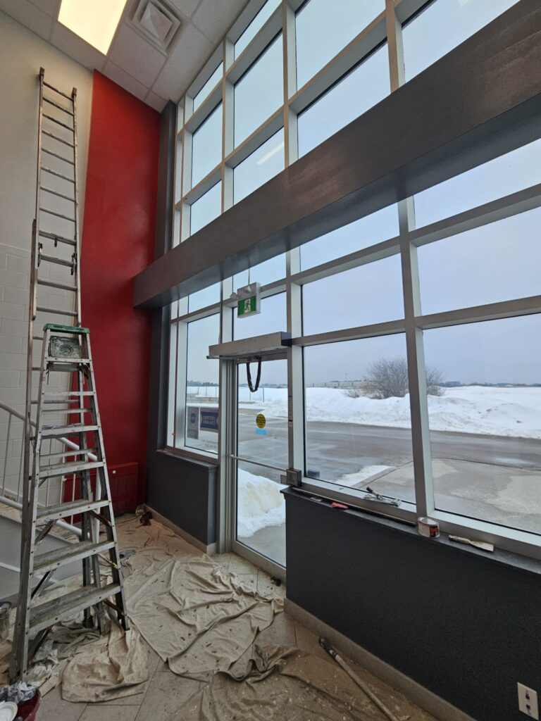 accent color for dramatic entrance